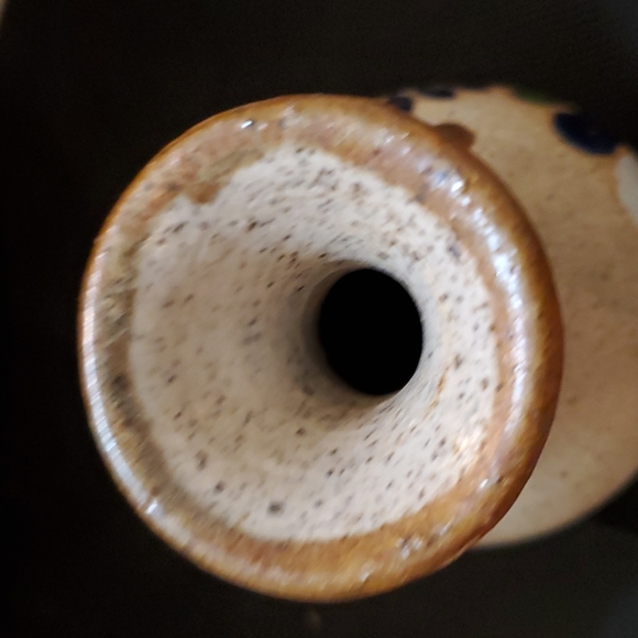 VINTAGE MEXICAN FOLK POTTERY VASE. - Picture 6 of 7